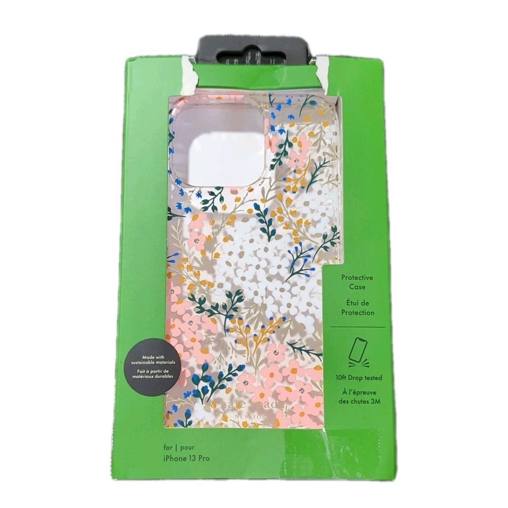 V1-O Kate Spade NY Protective Case For Apple iPhone 13 Pro - Flower